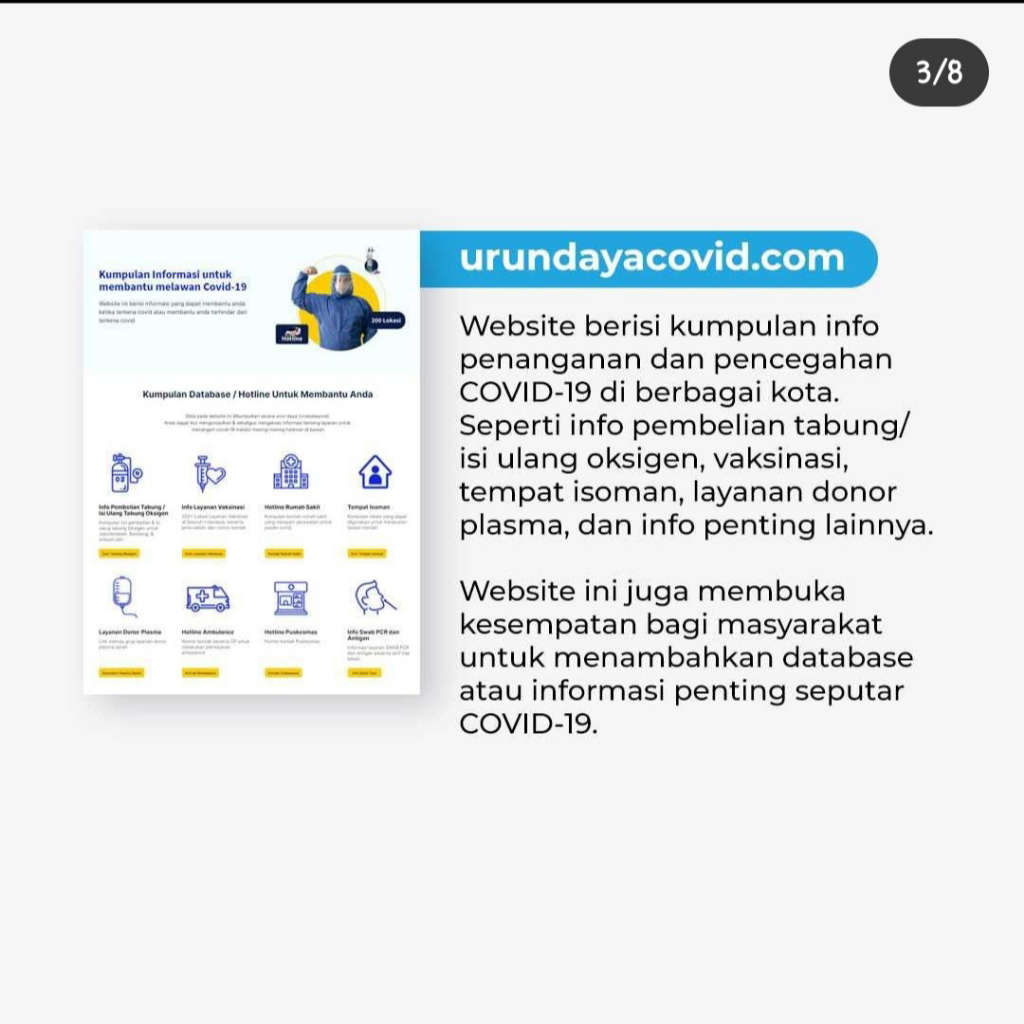 Hotline Pelayanan Covid-19