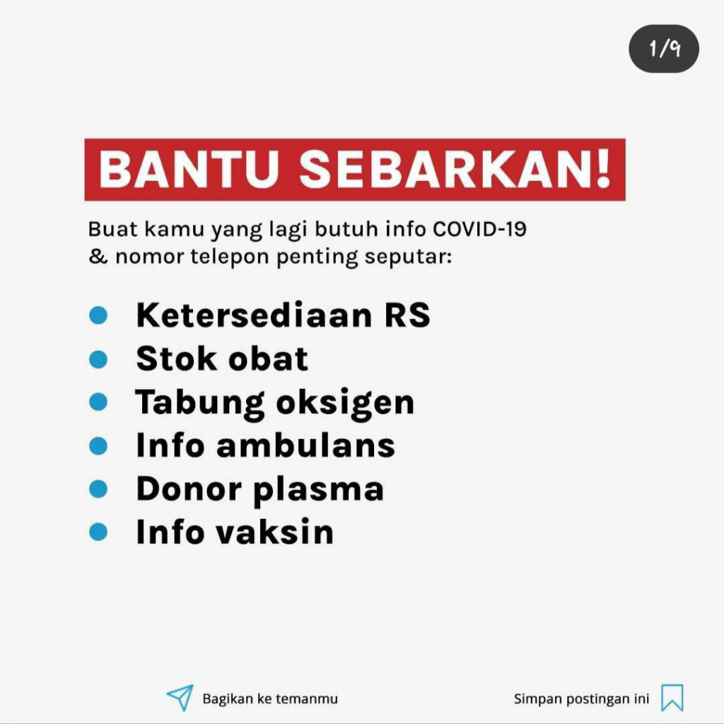 Hotline Pelayanan Covid-19