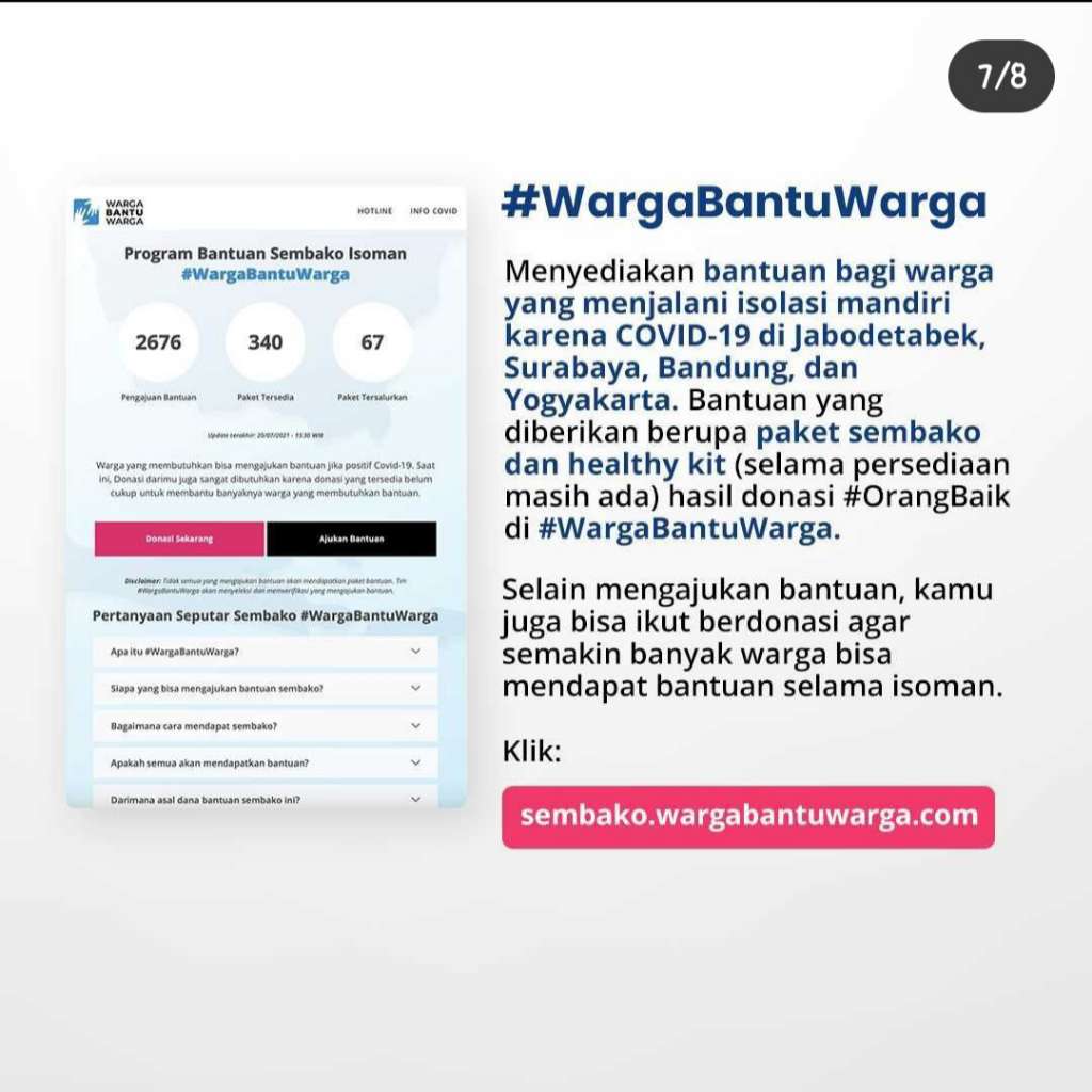 Hotline Pelayanan Covid-19