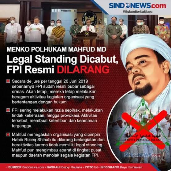 Dulu Bubarkan Masyumi Dan HMI Sekarang Bubarkan HTI Dan FPI, Sejarah Terulang?