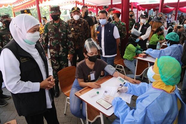 Wujudkan Herd Immunity, Pemprov Jawa Timur Optimalkan Vaksinasi untuk Pekerja