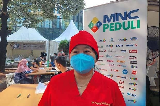 Warga Antusias Ikut Vaksinasi Hari ke-3 MNC Peduli dan Kemenparekraf
