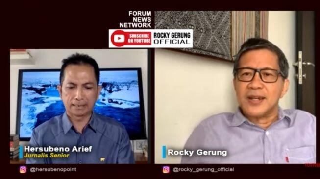 Menohok! Rocky Gerung Kritik Jokowi Cari Obat Ke Apotek: Siap-siap Kalian Meninggal