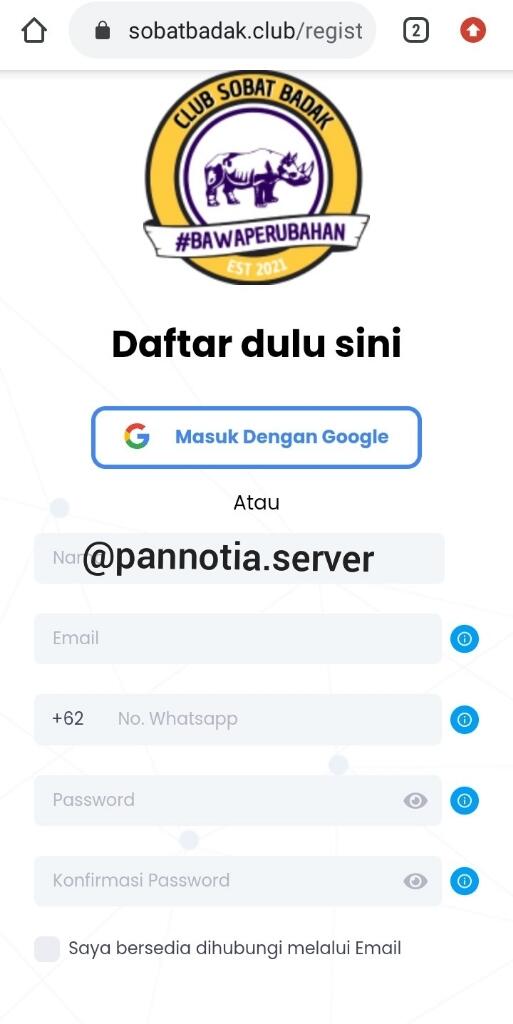 Sepi Sendiri Saat PPKM? Gabung Club Sobat Badak Aja Yuk