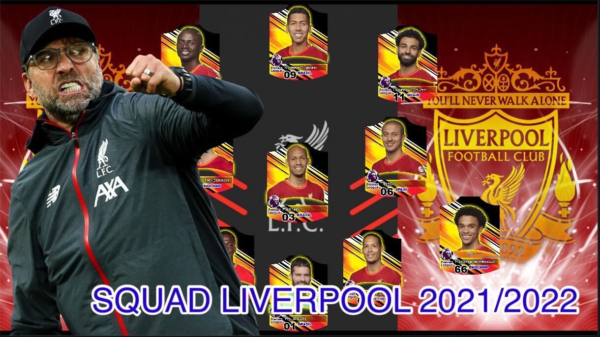 Liverpool Lineup 2021| Squad Liverpool 2022 Dengan Ibrahima Konate