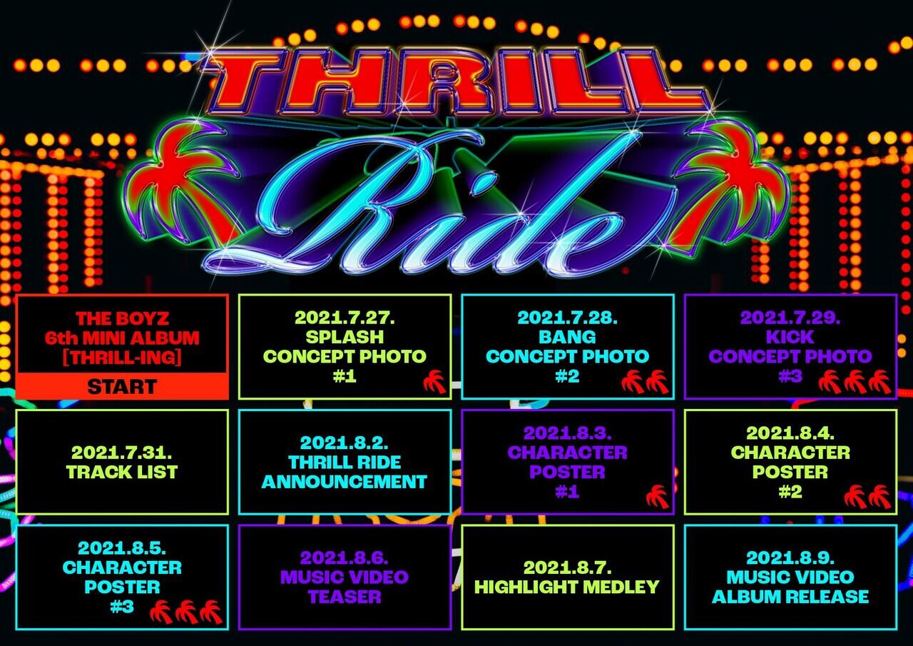 THE BOYZ Rilis Detail Jadwal Comeback 'THRILL-ING' Agustus Mendatang