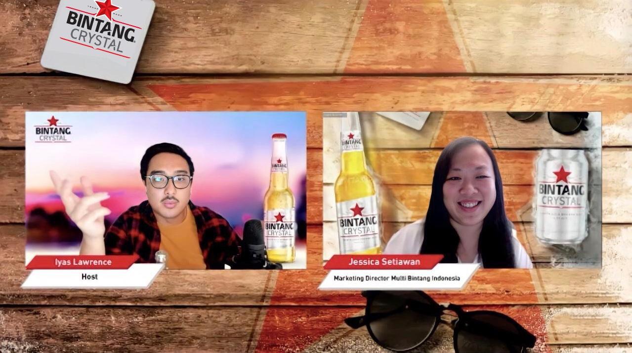 Bintang Perkenalkan Smooth Cold-Brewed Beer Pertamanya, Bintang Crystal