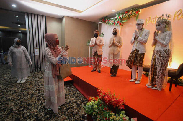 Gelar Resepsi Pernikahan di Jakarta, Tamu dan Panitia Wajib Bawa Sertifikat Vaksin