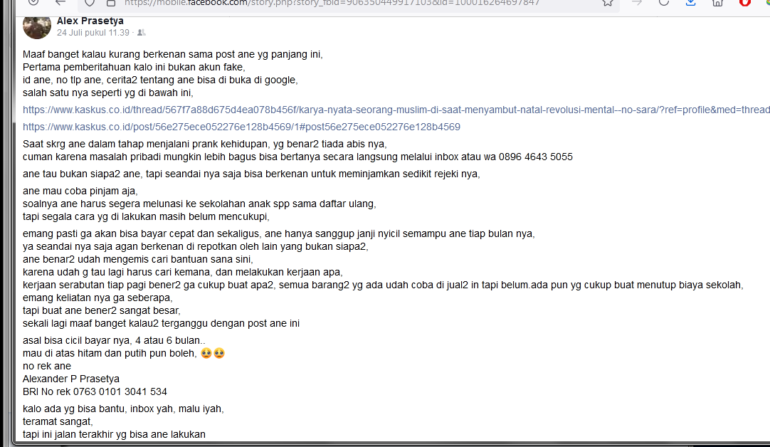 Akhir dari sebuah kisah ketika di prank oleh takdir kehidupan