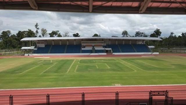 Ada Yang Unik Di Stadion Atletik di Mimika