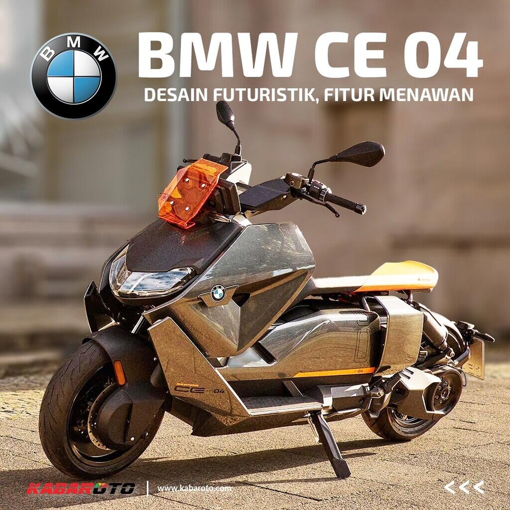 BMW CE 04, Konsumen Sudah Bisa Beli Rp 175 Jutaan
