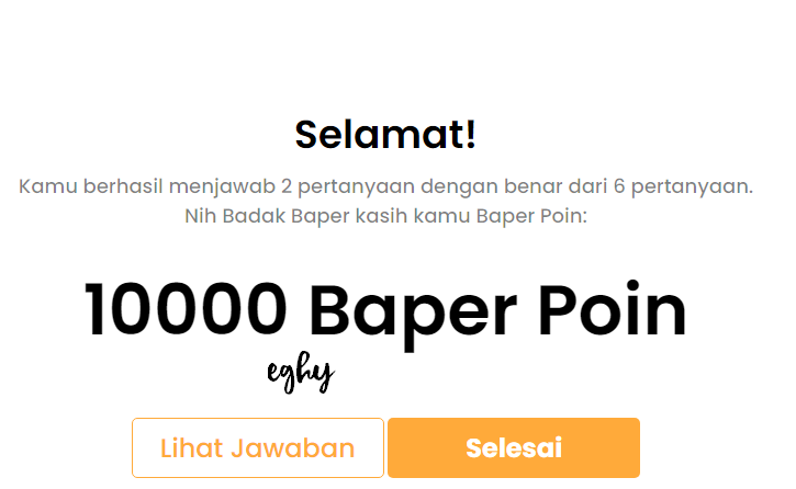 Di Rumah Aja Bikin Baper? #BerburuBaperPoin Aja...