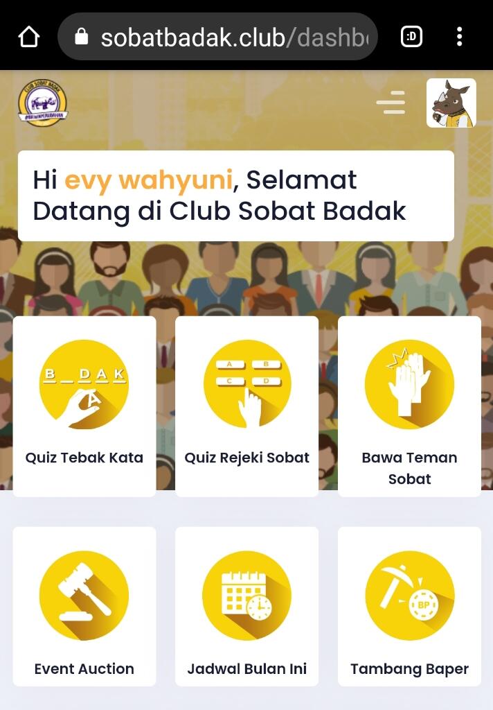 Bermainlah Bersama Sobat Badak, Dapatkan Juga Poin Dan Hadiah Super Kece!