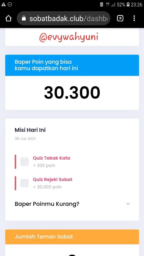 Bermainlah Bersama Sobat Badak, Dapatkan Juga Poin Dan Hadiah Super Kece!