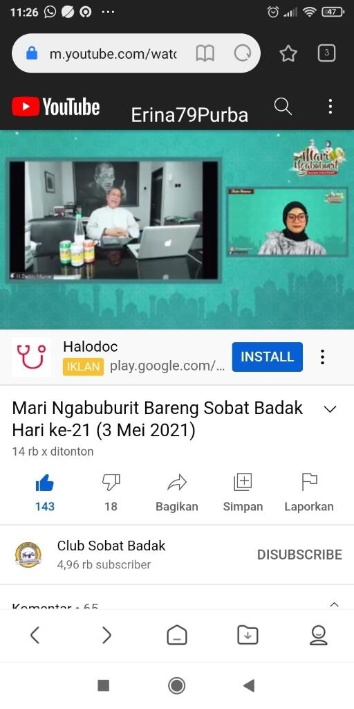 Bermain Quiz Sobat Badak Bisa Menambah Ilmu Pengetahuan Umum