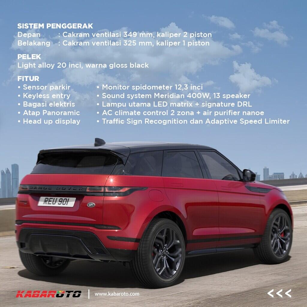 Range Rover Evoque P300 HST, Tak Sekadar Mewah