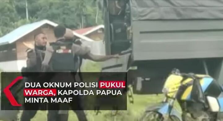 Video Polisi Pukul Warga di Nabire Viral, Kapolda Papua Minta Maaf