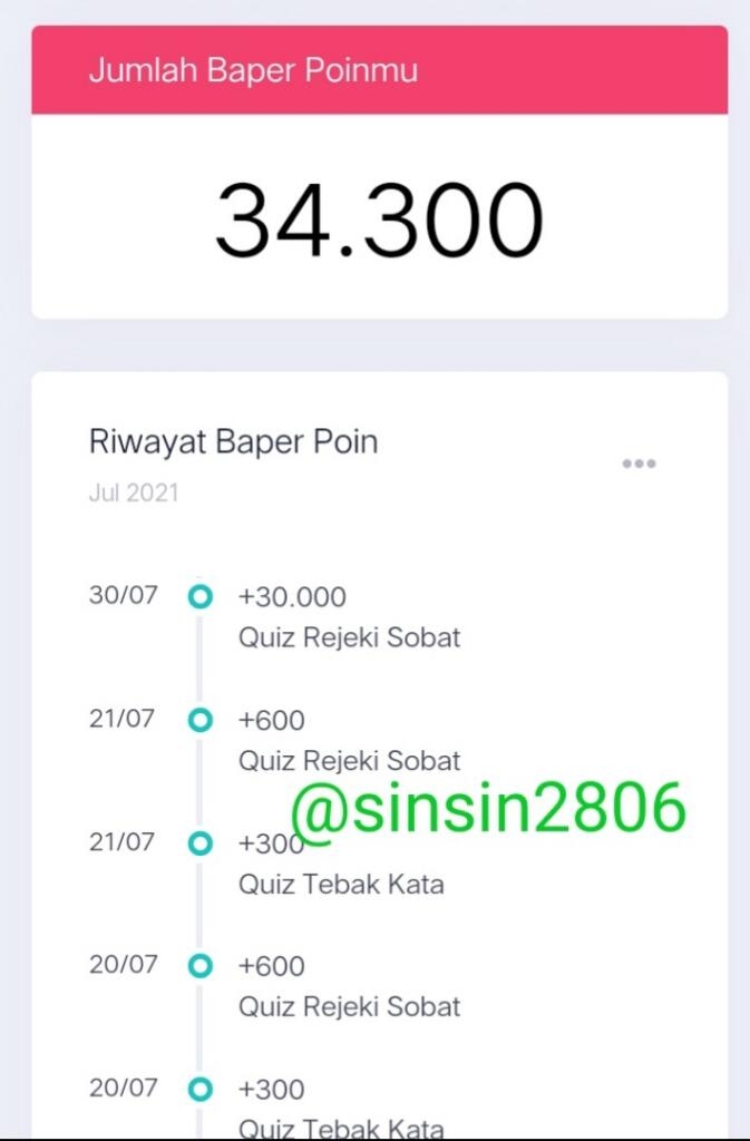 Ini Dia Perburuan Baper Poin Favorit Ane,Biar Bisa Dapet Produk Gratis! Agan Mau?