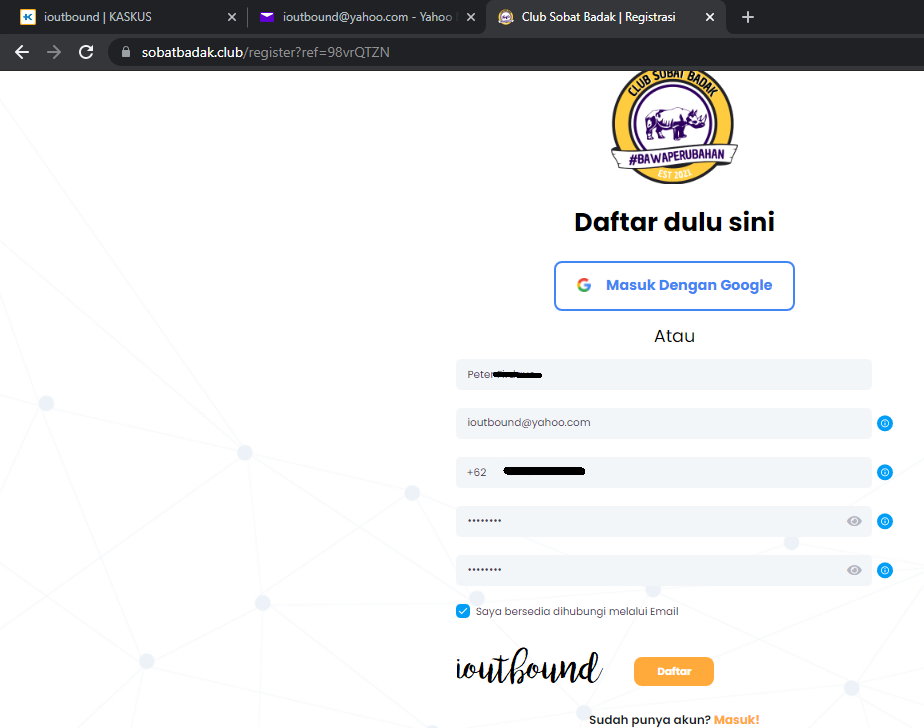 Serunya #BerburuBaperPoin di Club Sobat Badak