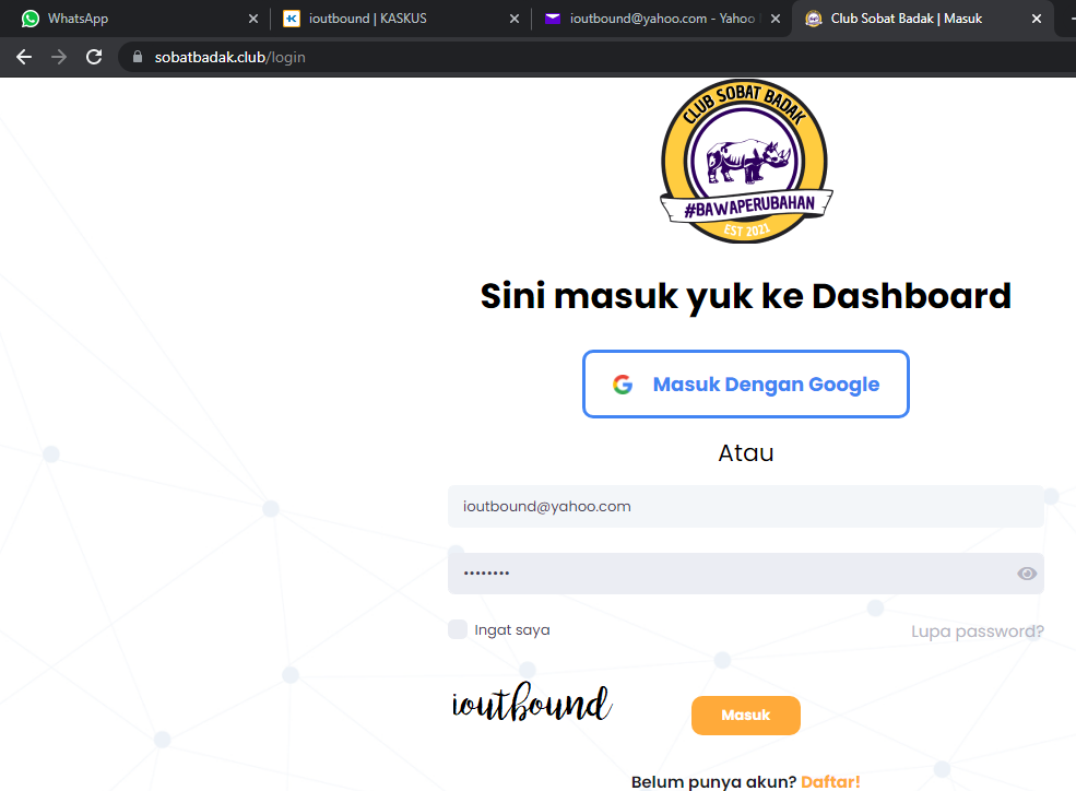 Serunya #BerburuBaperPoin di Club Sobat Badak