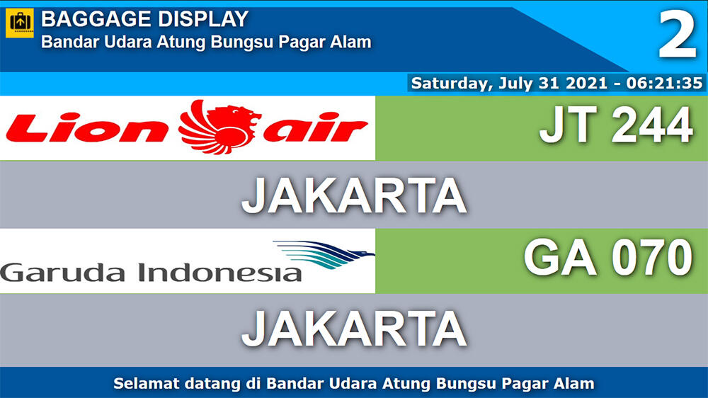 Pengenalan Fitur2 Baru JFIDS10 untuk Smart Airport