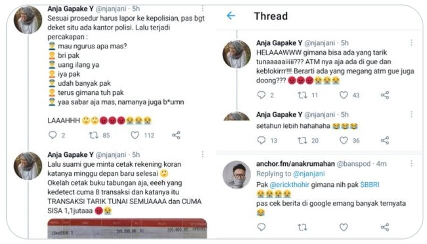 Heboh Nuduh Uang Hilang di BRI, Netizen Ini Malah Ngaku Salah