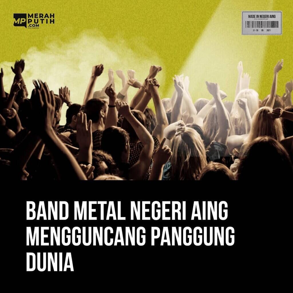 Band Metal Made In Negeri Aing Mengguncang Panggung Dunia