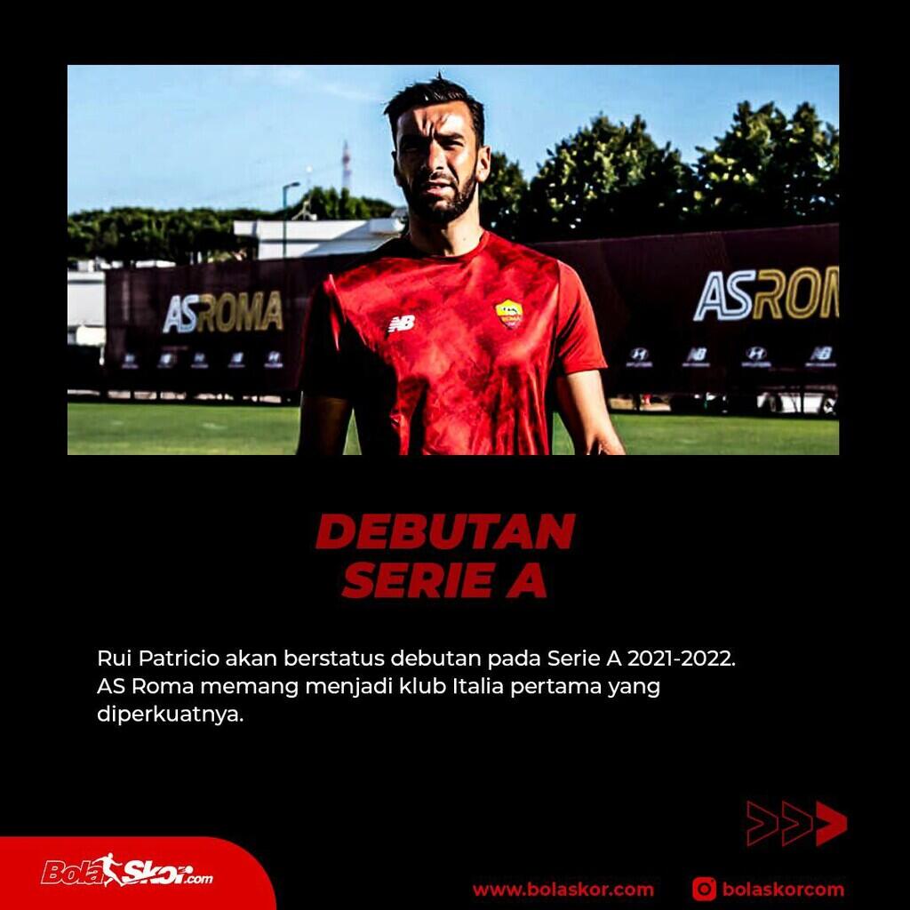 5 Fakta Menarik Tentang Rui Patricio, Rekrutan Pertama Mourinho di Roma