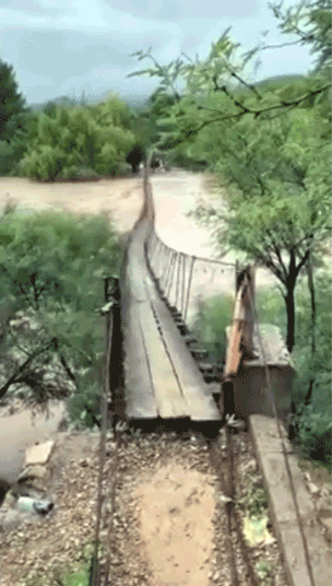 Wah, Video 'Jembatan Goyang' Terjadi Siang Hari Ini Terlalu Berani (Ketangkep BASAH!)