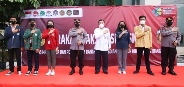30 Tahun Mengabdi, Sinergitas Alumni Akpol 91 dan Mahasiswa Percepat Herd Immunity