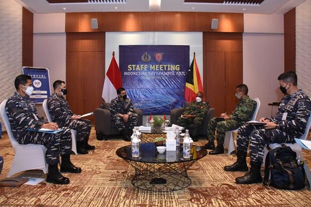 Hadapi Ancaman yang Sama, TNI AL-Angkatan Laut Timor Leste Perkuat Kerja Sama Militer