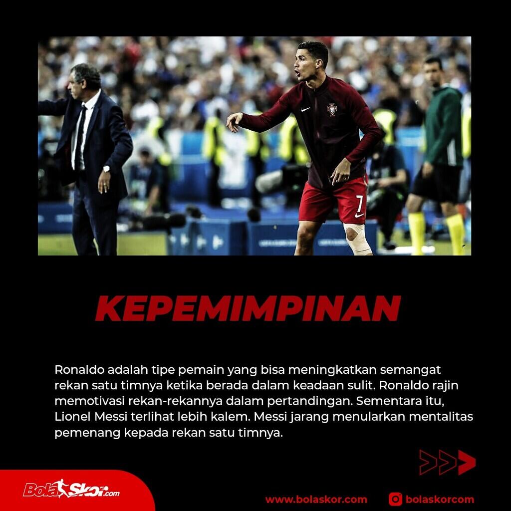 5 Hal yang Membuat Cristiano Ronaldo Lebih Jago daripada Lionel Messi