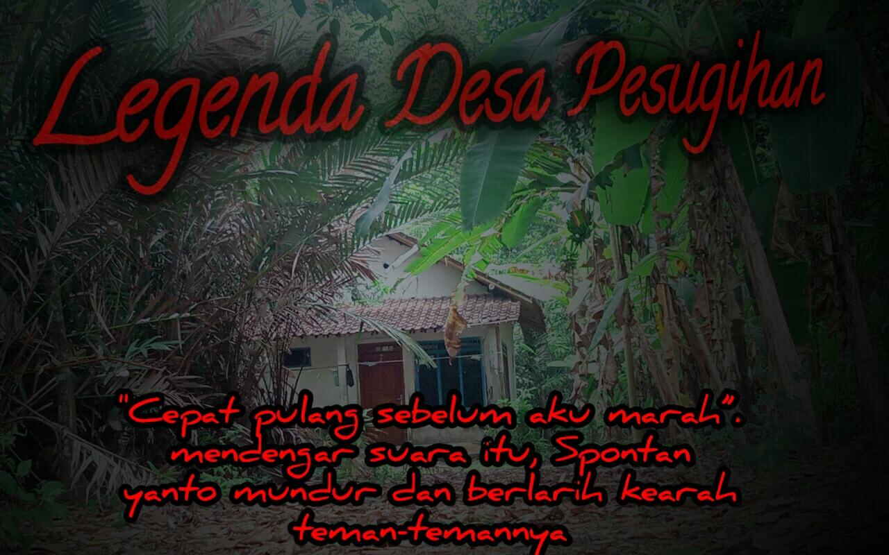 Legenda Desa pesugihan dan mitos Pamali Metu Surup-surup