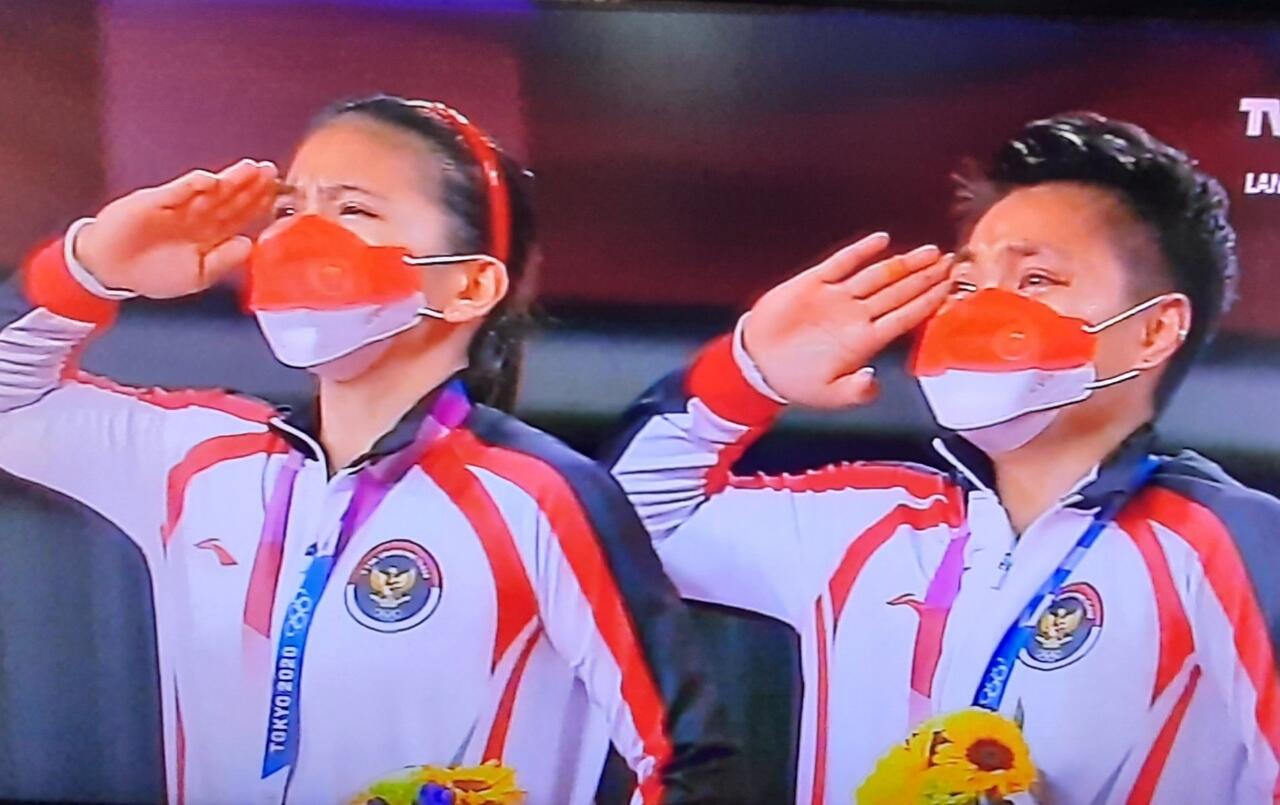 Persembahkan Emas Olimpiade Tokyo, Greysia Polii: Saya Indonesia, Saya Pancasila