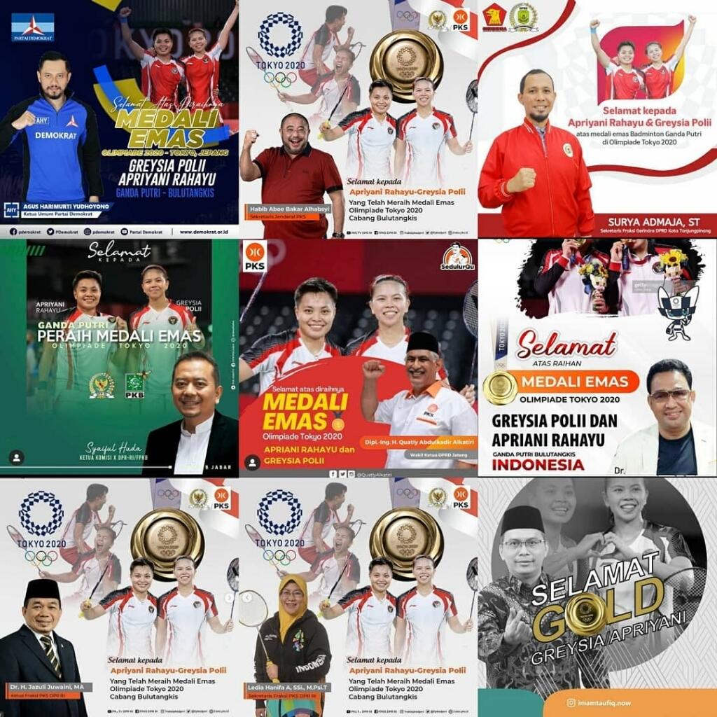 Persembahkan Emas Olimpiade Tokyo, Greysia Polii: Saya Indonesia, Saya Pancasila