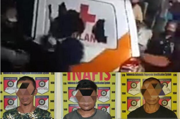 3 Orang Perusak Ambulans Jenazah COVID-19 Akhirnya Ditetapkan Jadi Tersangka