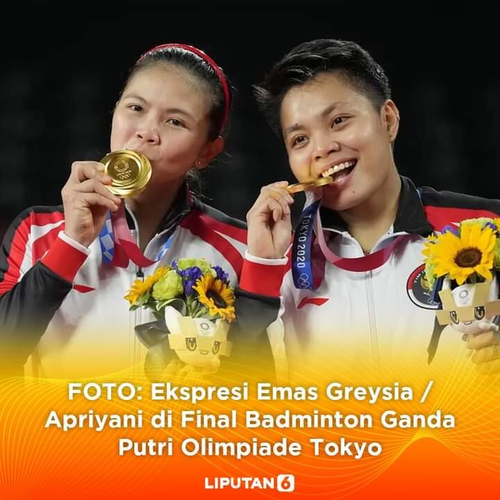 Greysia Polii sosok anak TUHAN yang mengagumkan