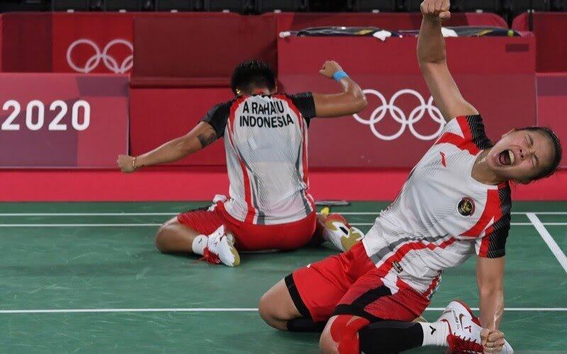 Greysia/Apriyani Sabet Mendali Emas Olimpiade Tokyo 2020, Sekaligus Pecahin Rekor!