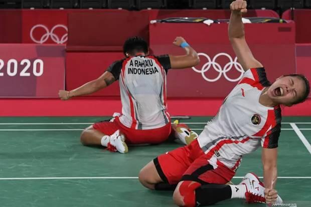 Sejarah! Greysia/Apriyani Rebut Emas Olimpiade Tokyo 2020