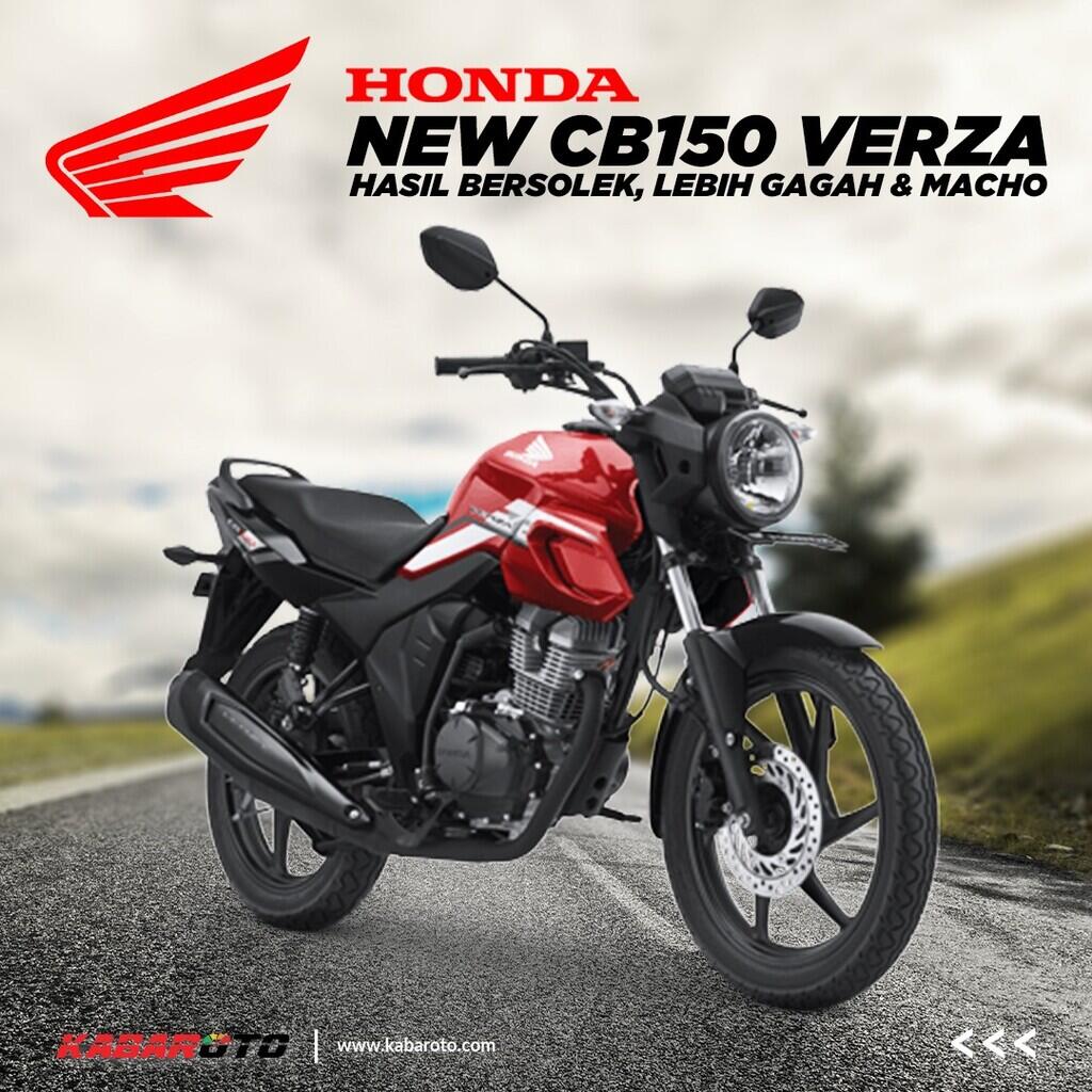 Honda New CB150 Verza Bersolek, Lebih Gagah Dan Macho