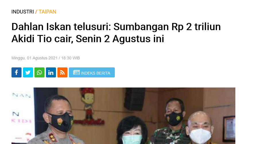 Heboh Hibah Palsu Rp. 2 Triliun ?Benarkah anak akidi tio ditangkap?