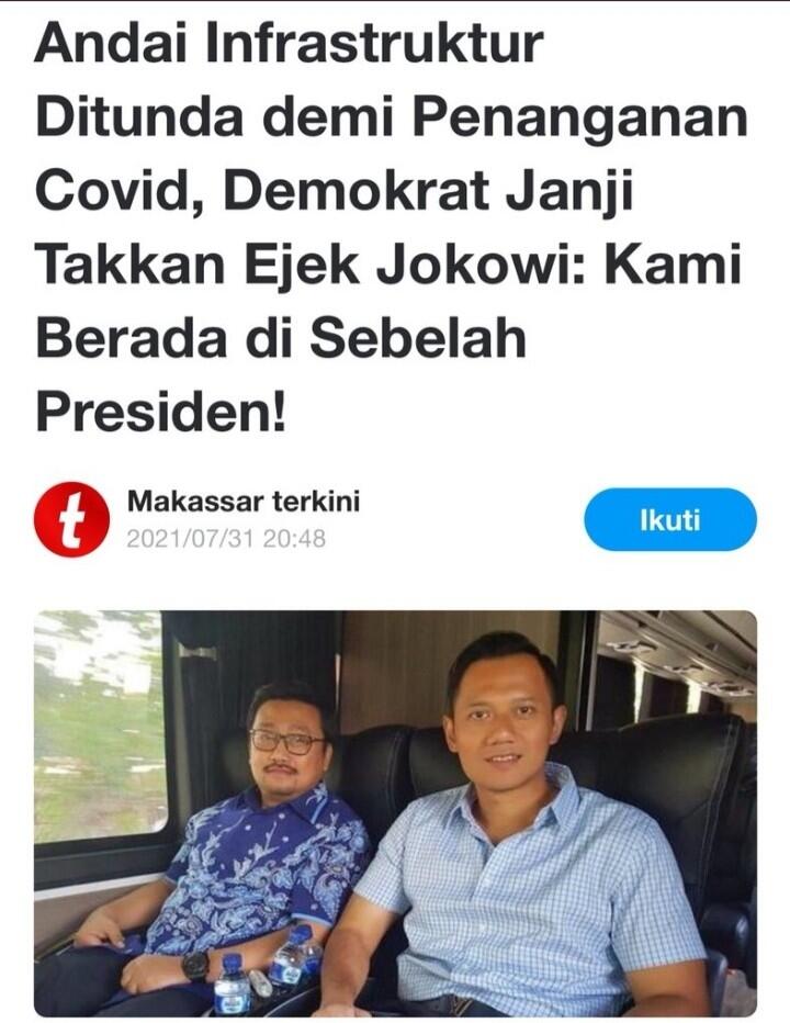 Balas Rachland Demokrat, Ade Armando Unggah Meme PPKM: Partai Para Kader Mangkrak