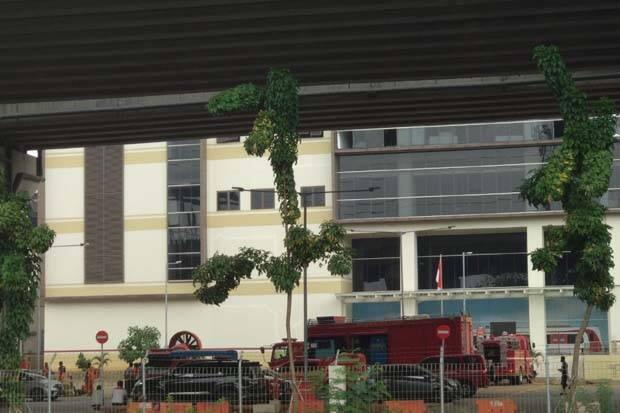 Ini Ruangan di Lantai 4 Gedung MCC Depo LRT yang Terbakar