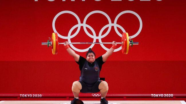 Nurul Akmal Sukses Angkat 256 Kg di Olimpiade Tokyo