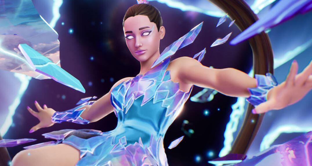 Kolaborasi Ariana Grande Bersama Fortnite Dalam Fortnite's Rift Tour
