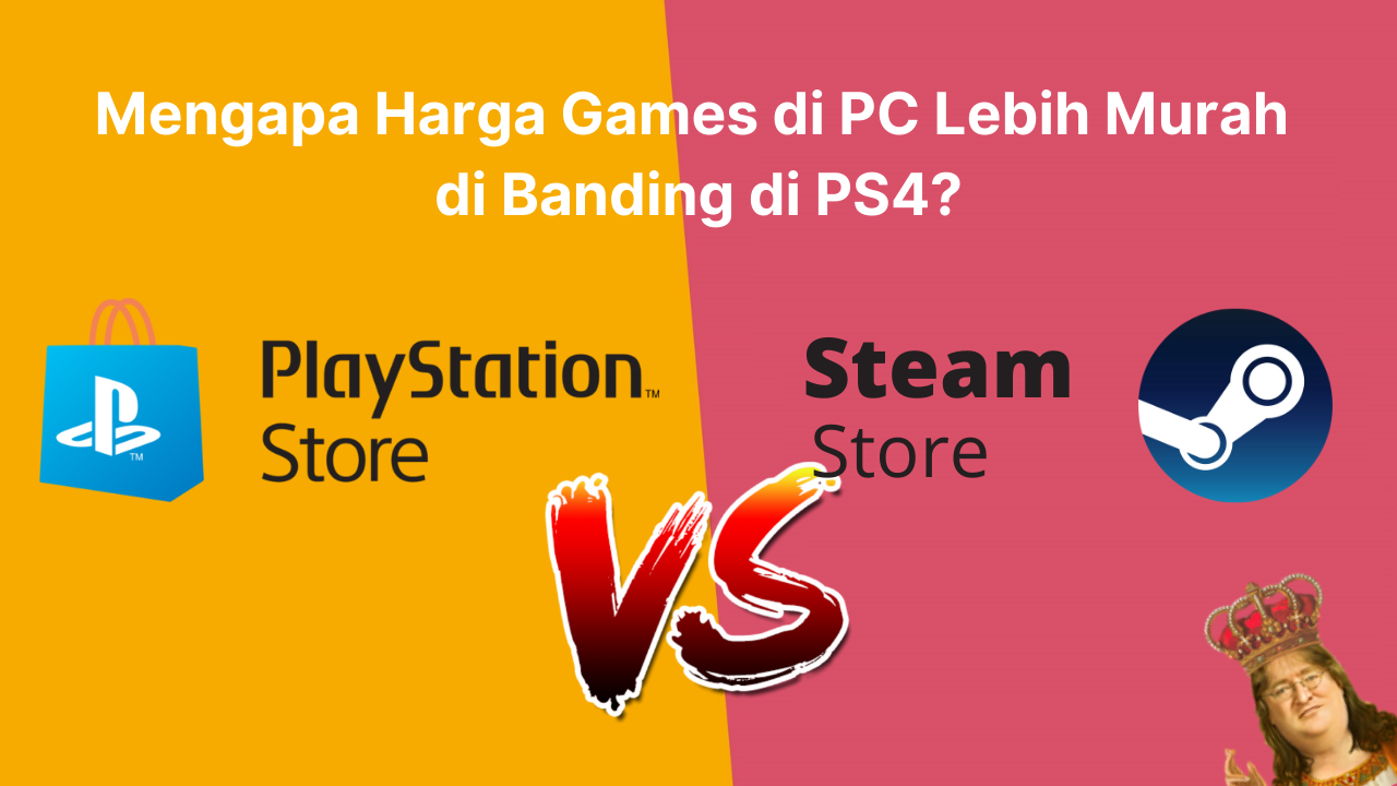 Mengapa Harga Games di PC Lebih Murah di Banding di PS4?