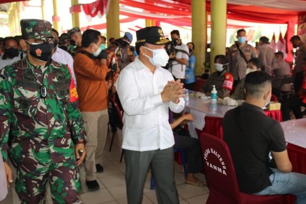 Gubernur Harap 70 Persen Masyarakat Kalteng Sudah Divaksin Akhir Oktober 2021