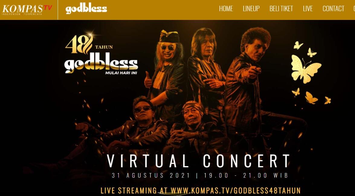 Asikkk! God Bless Bakal Gelar Konser Virtual Akhir Bulan Ini