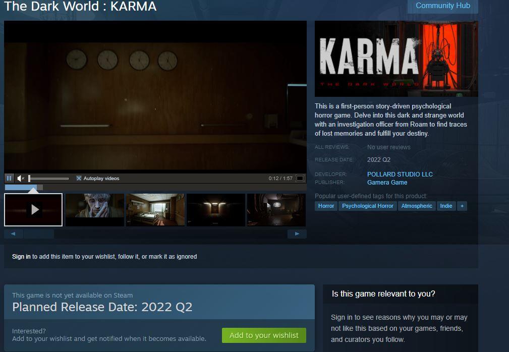 The Dark World: Karma Game Horor yang Bikin Pemainnya Berpikir Keras!