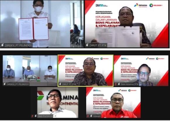 PTK-Pelindo 1 Kolaborasi Garap Bisnis Pelayaran dan Kepelabuhanan